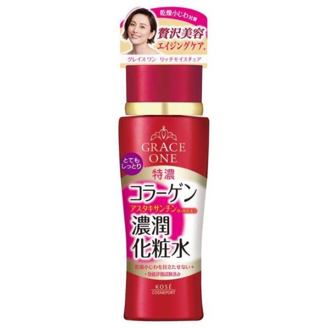 コーセー グレイス ワン 濃潤化粧水 R とてもしっとり (180mL)