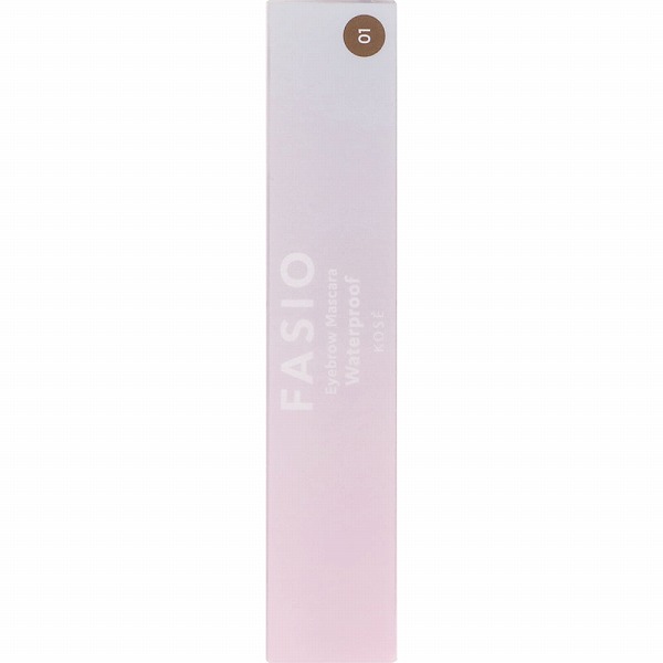 ファシオ アイブロウ マスカラ 01 ダークブラウン 4g