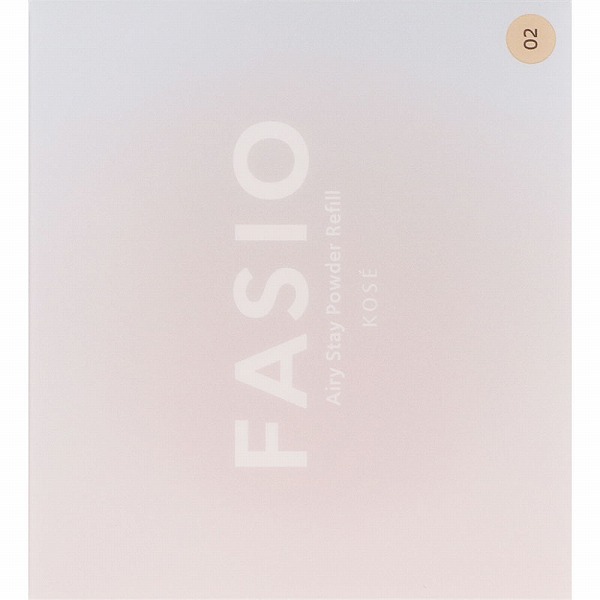 ファシオ エアリーステイ パウダー ＜レフィル＞ 02 ベージュ 10g