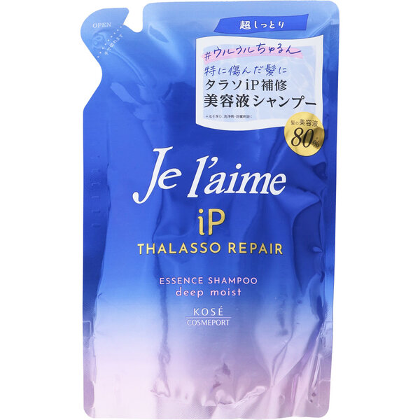 ジュレーム ｉＰ タラソリペア 補修美容液シャンプー （ディープモイスト） つめかえ 340mL