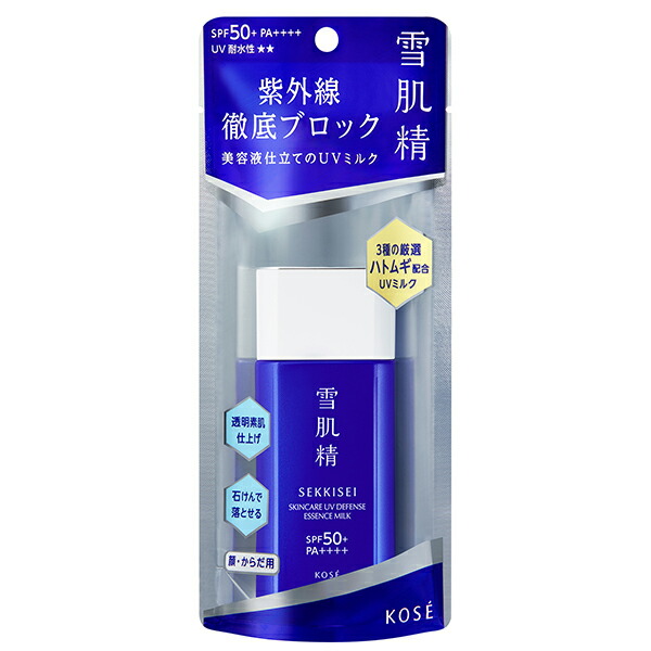 限定 コーセー 雪肌精 UVミスト 60ml 3本セット 顔・からだ・髪用 雪肌精 スキンケア UV エッセンス ミルク 60g
