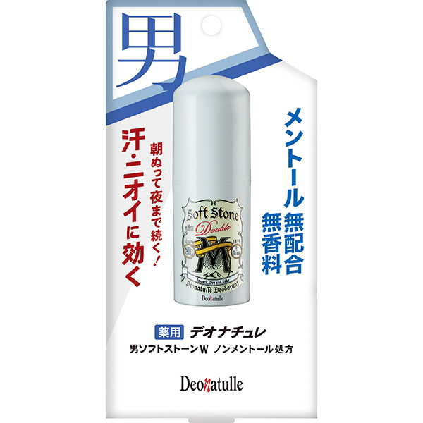 デオナチュレ 男ソフトストーンＷノンメントール処方 20g（医薬部外品）