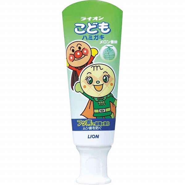 ライオンこどもハミガキ メロン (アンパンマン) 40g【医薬部外品】
