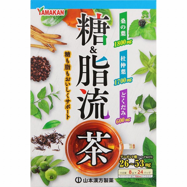 糖&脂流茶 192g（8g×24バッグ）