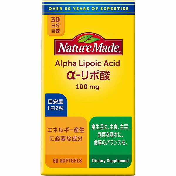 ネイチャーメイド α-リポ酸 29.5g（491mg×60粒）