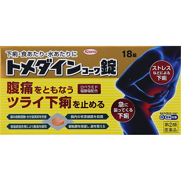 ★トメダインコーワ錠（18錠）【指定第2類医薬品】
