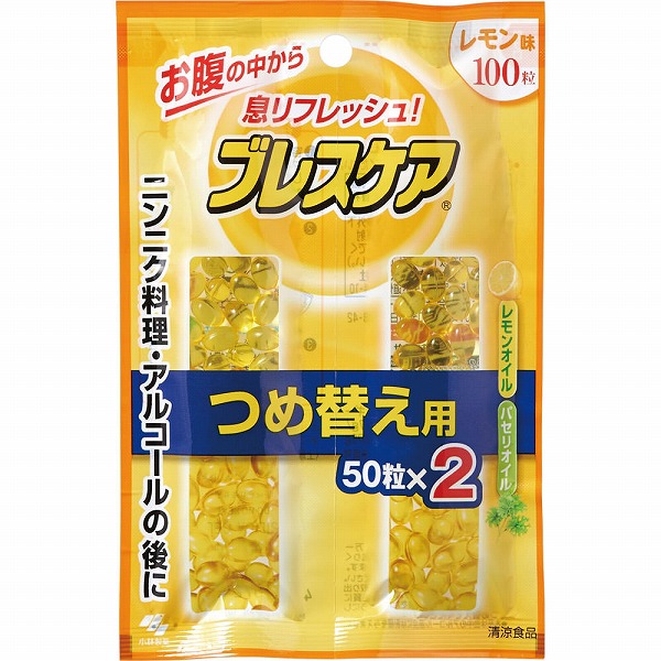 ブレスケア つめ替用 レモン 100粒×12個セット