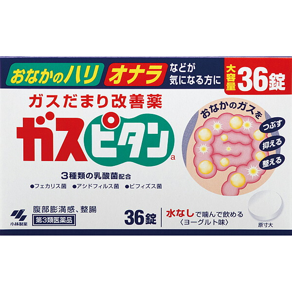 ガスピタン大容量　３６錠【第3類医薬品】