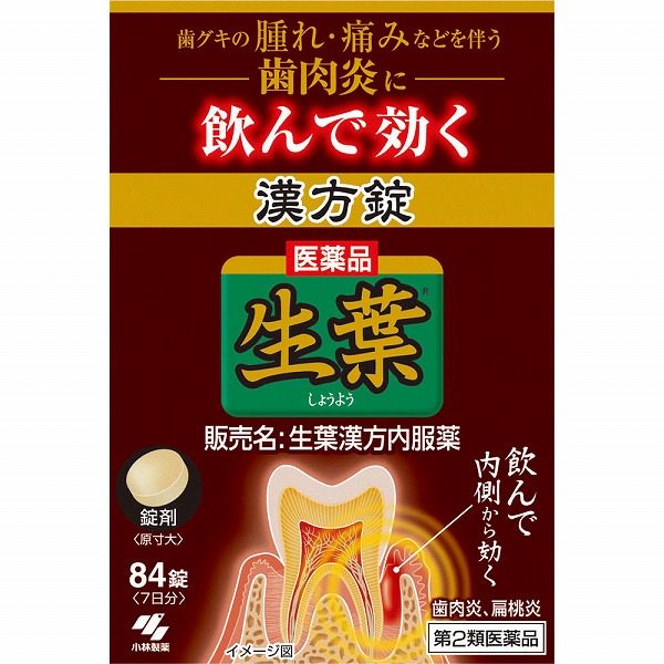生葉漢方錠(84錠)【第2類医薬品】