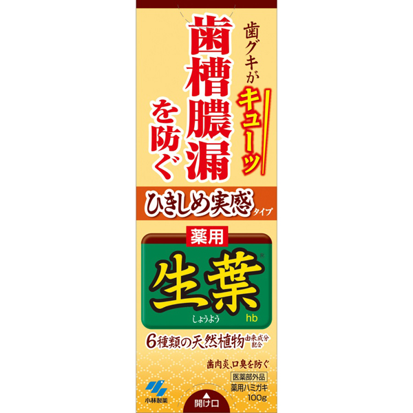 ひきしめ生葉hb 100g（医薬部外品）