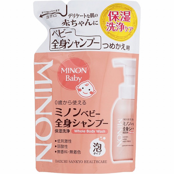 ミノン ベビー全身シャンプー つめかえ用 300mL
