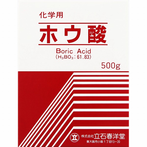 ホウ酸 (化学用) 500g