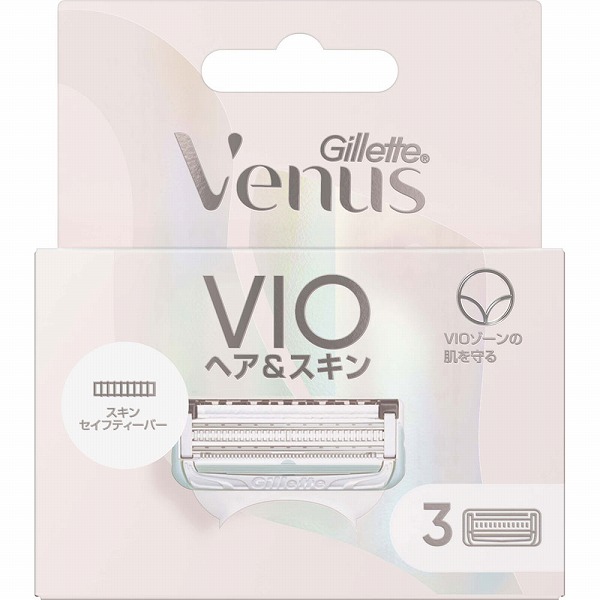 ジレット ヴィーナス ＶＩＯカミソリ 替刃 3個