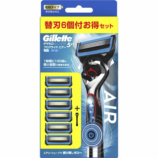 Gillette ジレット プロシールド5Bホルダー付替刃6個付　4個セット Amazon.co.jp: Gillette ジレット プロシールド5Bホルダー付替刃