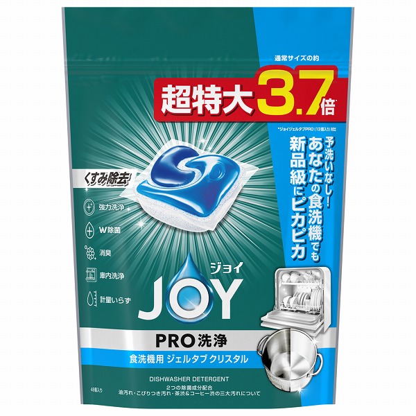 ジョイジェルタブクリスタル48P 645g×4個セット