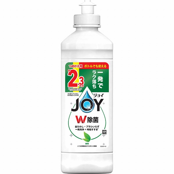 除菌ジョイコンパクト 緑茶の香り キャップ付きつめかえ 300mL