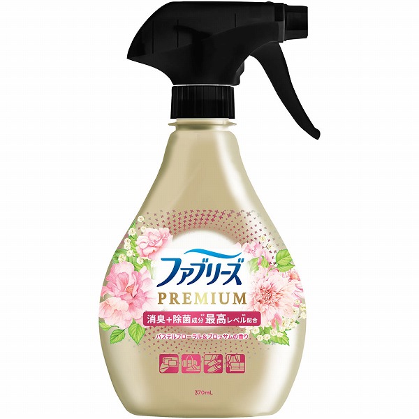 ファブリーズＷ除菌+消臭 プレミアム パステルフローラル&ブロッサムの香り 370mL