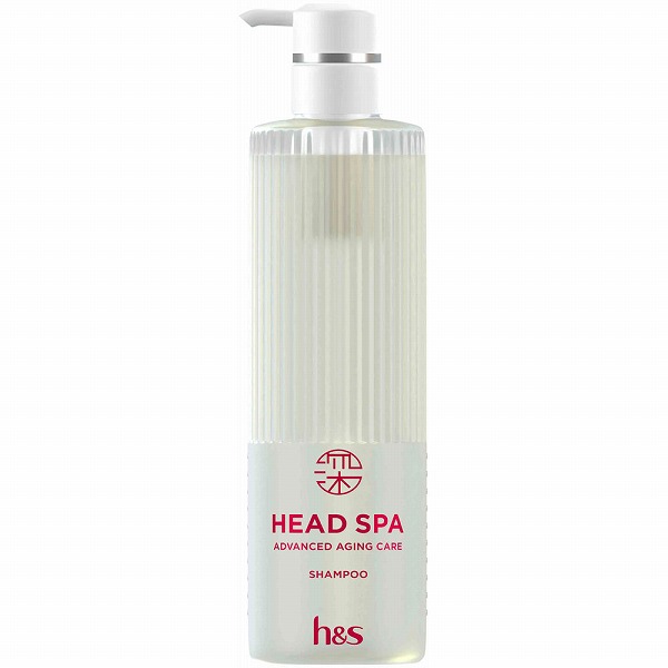 h&s 深ヘッドスパ アドバンスドエイジングケア シャンプー ポンプ 435g【医薬部外品】