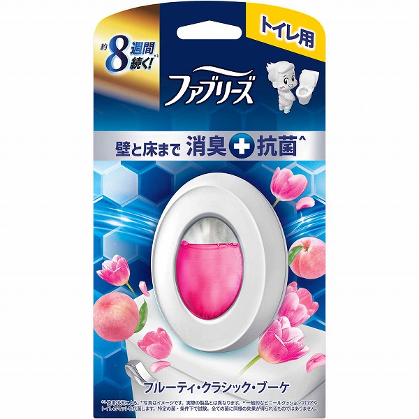 ファブリーズトイレ用消臭剤プレミアムシリーズ＋抗菌 フルーティー・クラシック・ブーケ  6.3mL