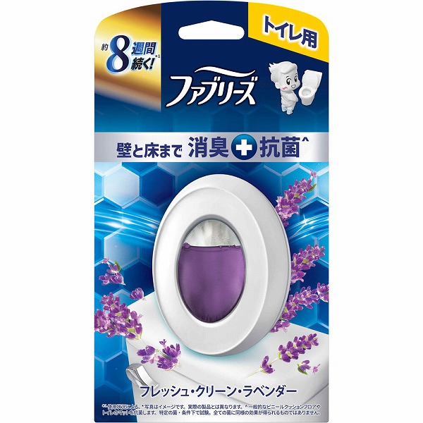 ファブリーズトイレ用消臭剤プレミアムシリーズ＋抗菌 フレッシュ・クリーン・ラベンダー  6.3mL
