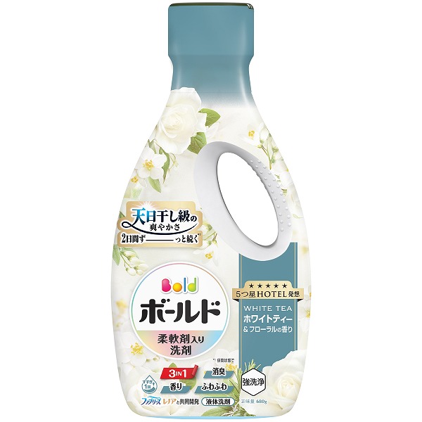 ボールドジェル ホワイトティー＆フローラルの香り 本体 680g