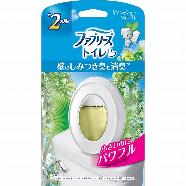 ファブリーズ トイレ用消臭剤 リフレッシュ・フォレスト 本体 6.3mL×1個