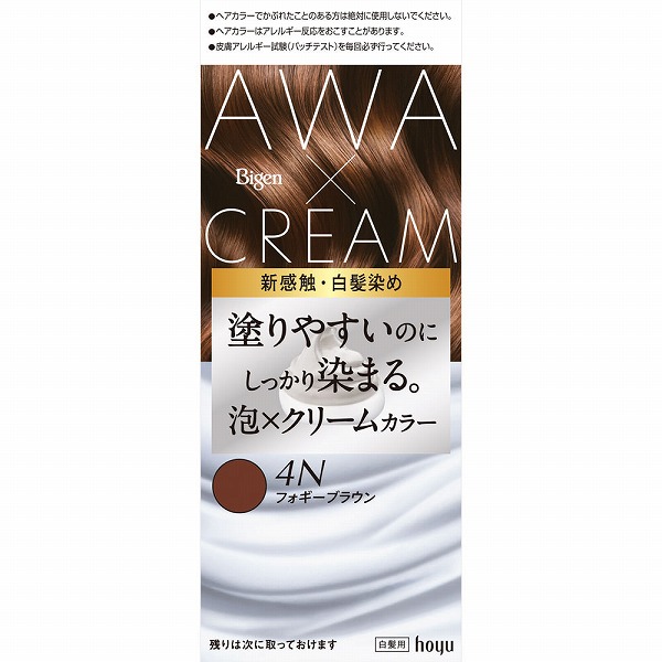 ビゲン 泡クリームカラー 4N フォギーブラウン【医薬部外品】