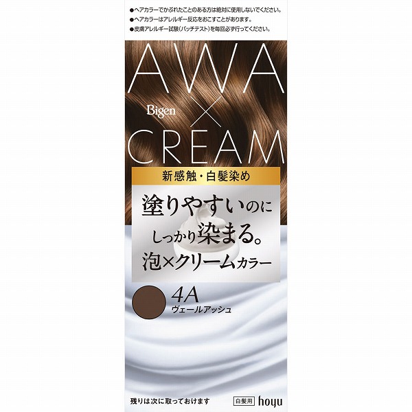 ビゲン 泡クリームカラー 4A ヴェールアッシュ【医薬部外品】