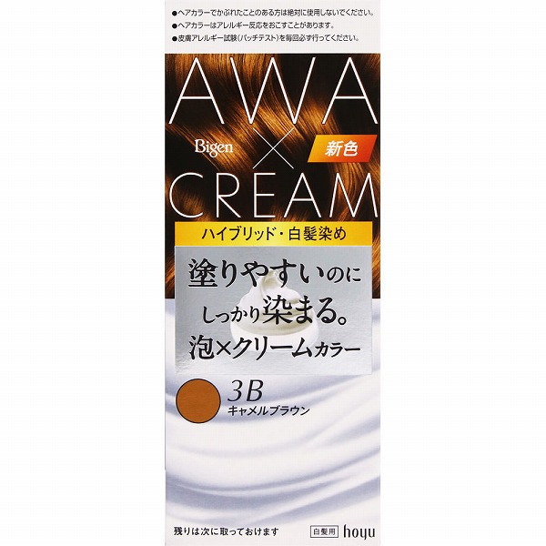 ビゲン 泡クリームカラー 3B キャメルブラウン【医薬部外品】