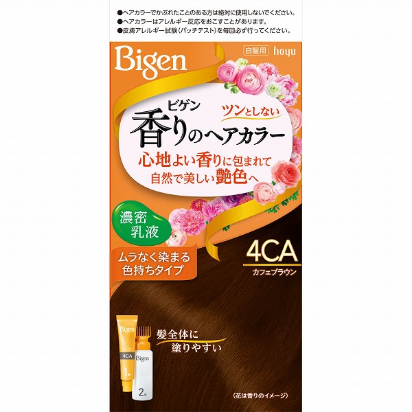 ビゲン 香りのヘアカラー 乳液 4CA カフェブラウン【医薬部外品】