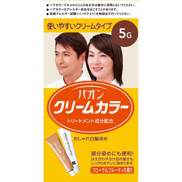 パオン クリームカラー 5G深みのある栗色 1個【医薬部外品】