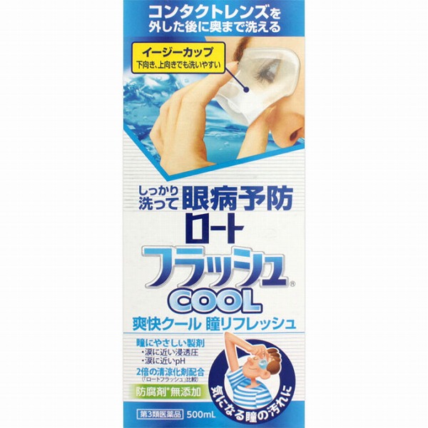 ロートフラッシュ クール(500mL)【第3類医薬品】