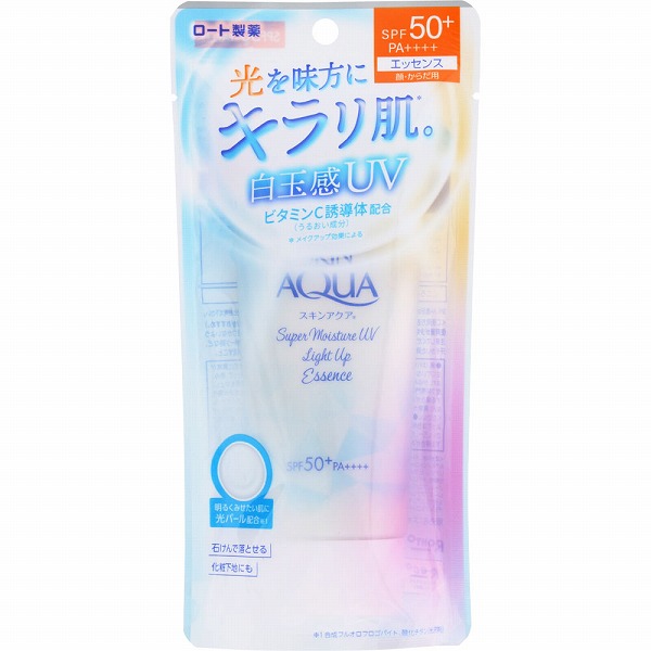 スキンアクア スーパーモイスチャーUVライトアップエッセンス 70g