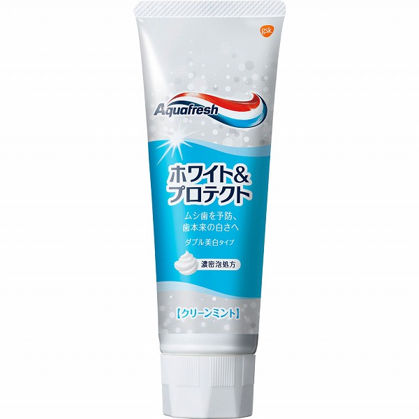 アクアフレッシュ ホワイト＆プロテクト クリーンミント 140g【医薬部外品】