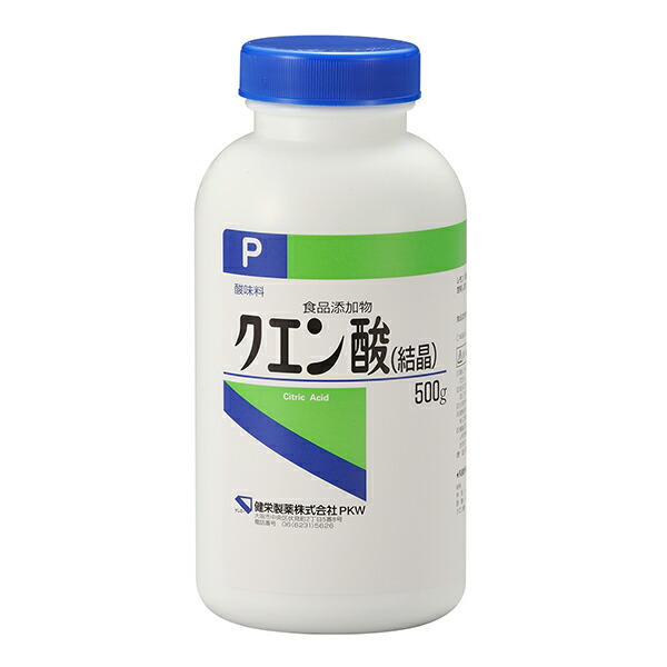 クエン酸(結晶) P500g【指定医薬部外品】