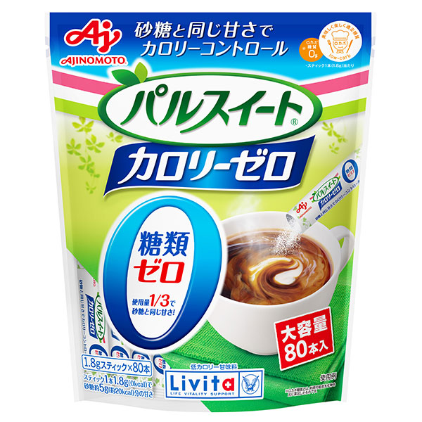 パルスイート カロリーゼロ スティック80本入