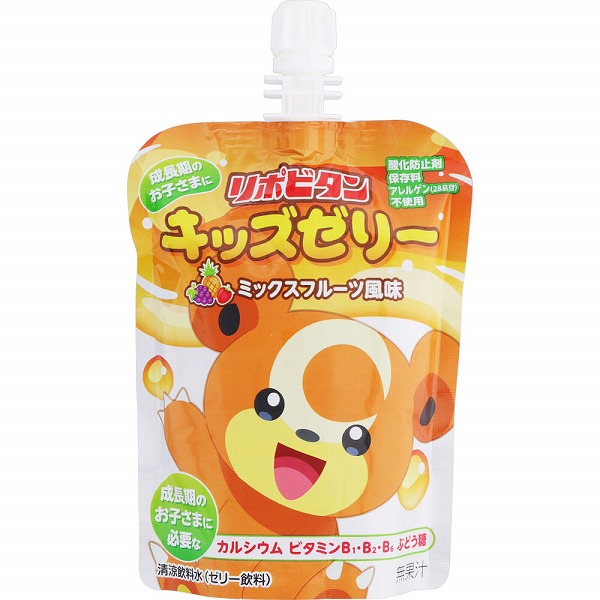 リポビタンキッズゼリー ミックスフルーツ風味 125g×6個セット