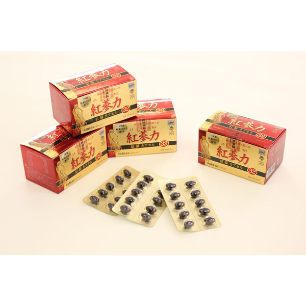 紅参力カプセル32 (60粒)【栄養機能食品】
