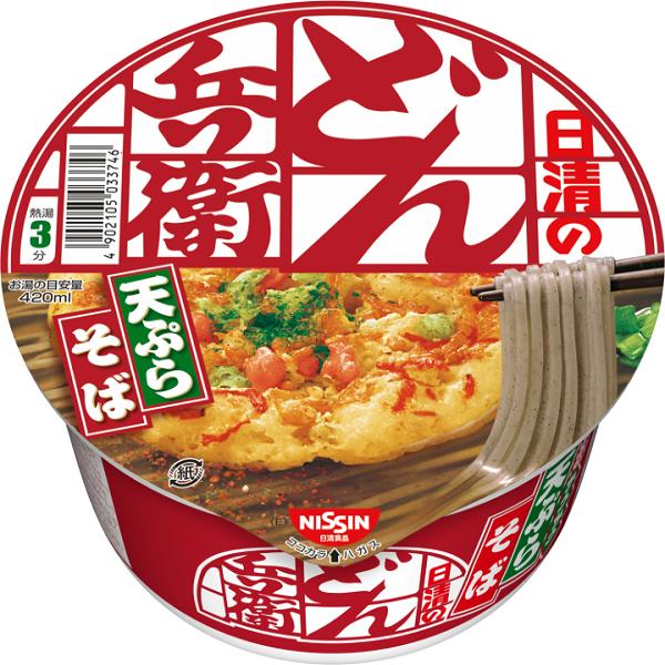 日清　どん兵衛天ぷらそば 12食入り×1ケース