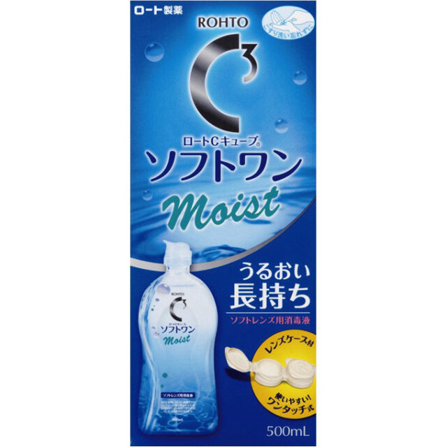 ロートＣキューブ ソフトワン モイストａ 500mL（医薬部外品）