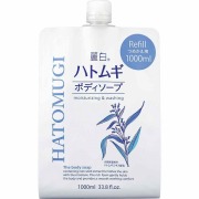 熊野油脂 麗白 ハトムギ ボディソープ 詰替 大容量 (1000mL)