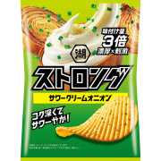 湖池屋 ストロングサワークリームオニオン 53g ×12袋 (1ケース)