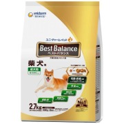 ベストバランス カリカリ仕立て 柴犬用 2.7kg×4袋入り (1ケース)