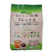 玉露園 国産おいしい16種ブレンド茶 (8g×40包)
