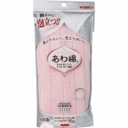 キクロン あわあみ ボディタオル 泡綿 もも (1枚)