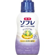 薬用ソフレ 濃厚しっとり入浴液 ホワイトフローラルの香り 480ml (医薬部外品)
