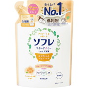 ソフレ マイルド・ミー ミルク入浴液　ふんわり金木犀の香り　つめかえ 600mL