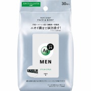 エージー24メン メンズシート フェイス&ボディ (スタイリッシュシトラス) 30枚