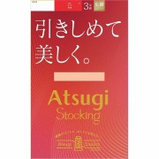 アツギストッキング 引きしめて美しく。 L~LL 357 スキニーベージュ 3足組