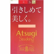 アツギストッキング 引きしめて美しく。 M~L 357 スキニーベージュ 3足組